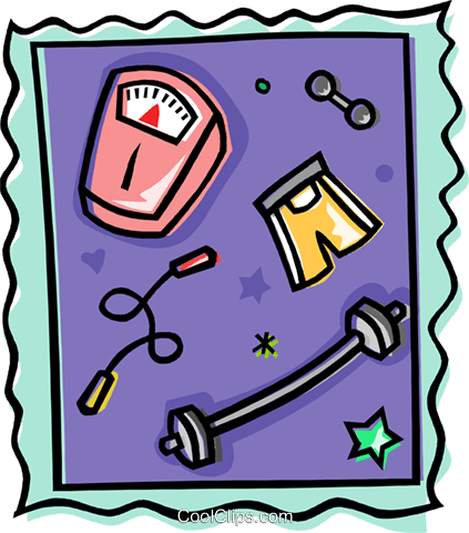 Scale, Skipping Rope, Weights, Barbell Royalty Free - Bodystep (423x480)