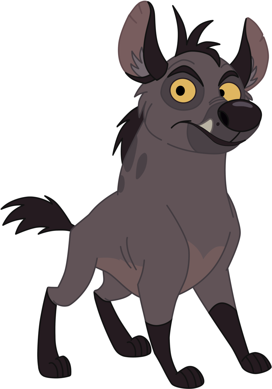 Index Of /images/clipart/hyenas - Lion Guard Janja Hyena (1024x1426)