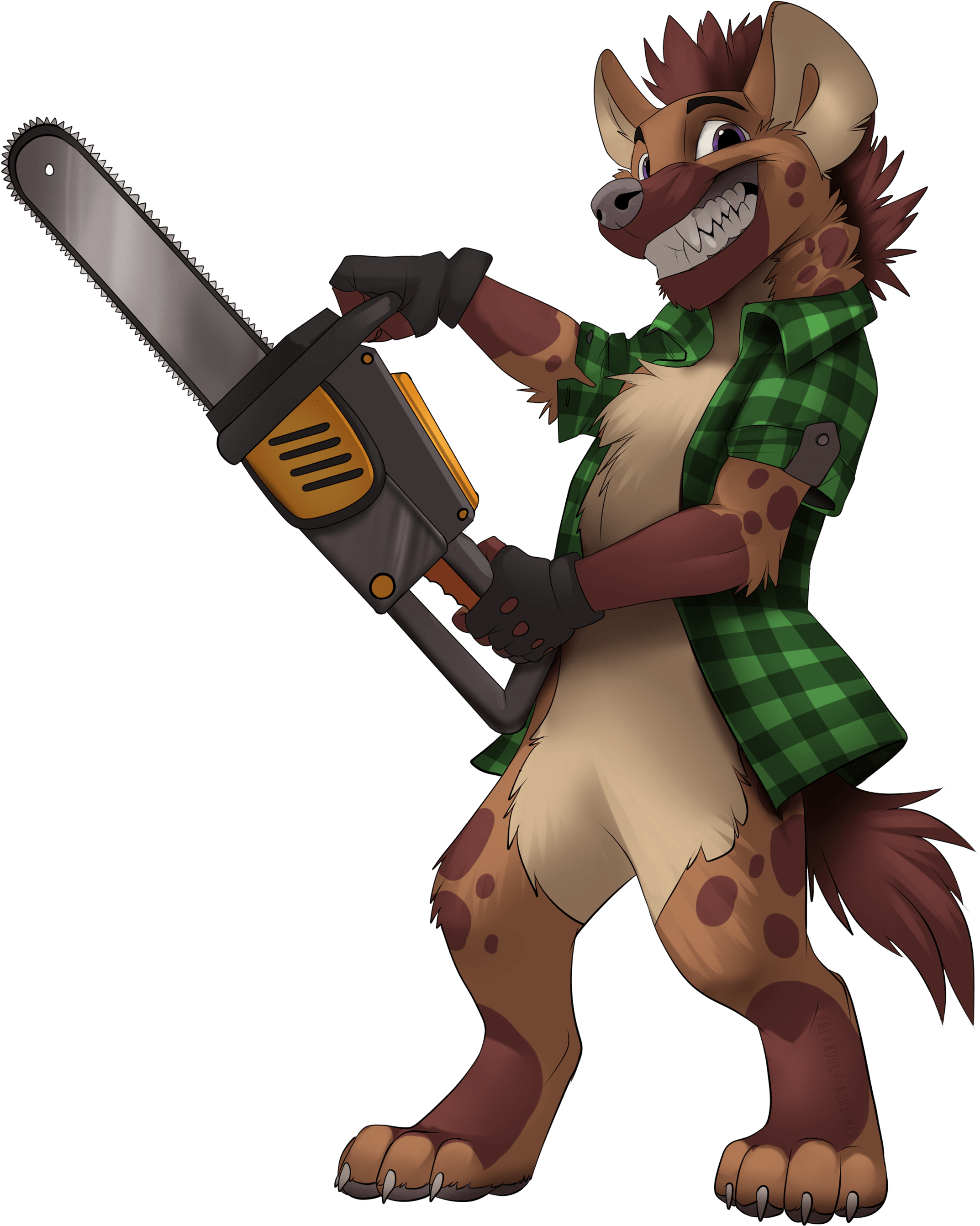 Hyena - Cartoon (2200x3000)