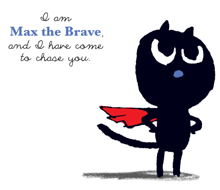 Max The Brave By Ed Vere - Ed Vere (742x652)