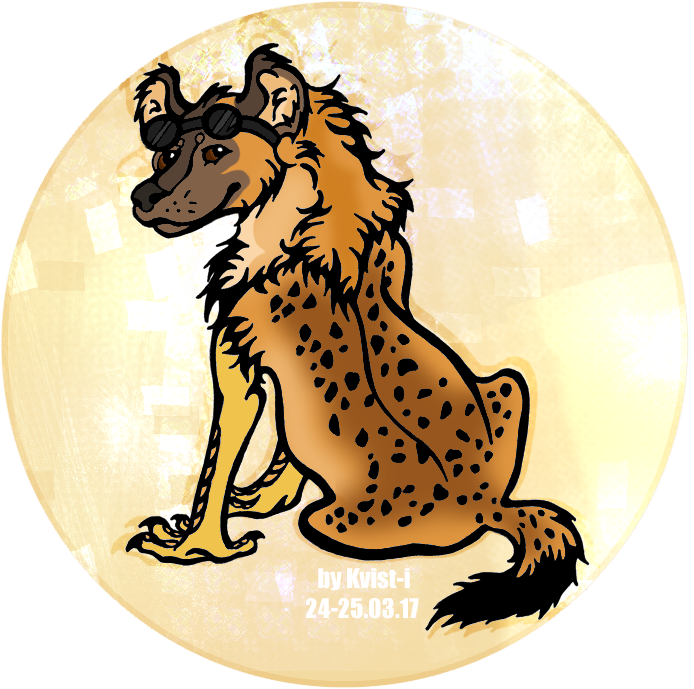 Hyena By Kvist-i - Small Greek Domestic Dog (694x689)