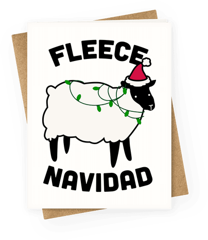 Fleece Navidad Greeting Card - Fleece Navidad Tablet - Ipad 2nd, 3rd, 4th Gen (vertical) (484x484)