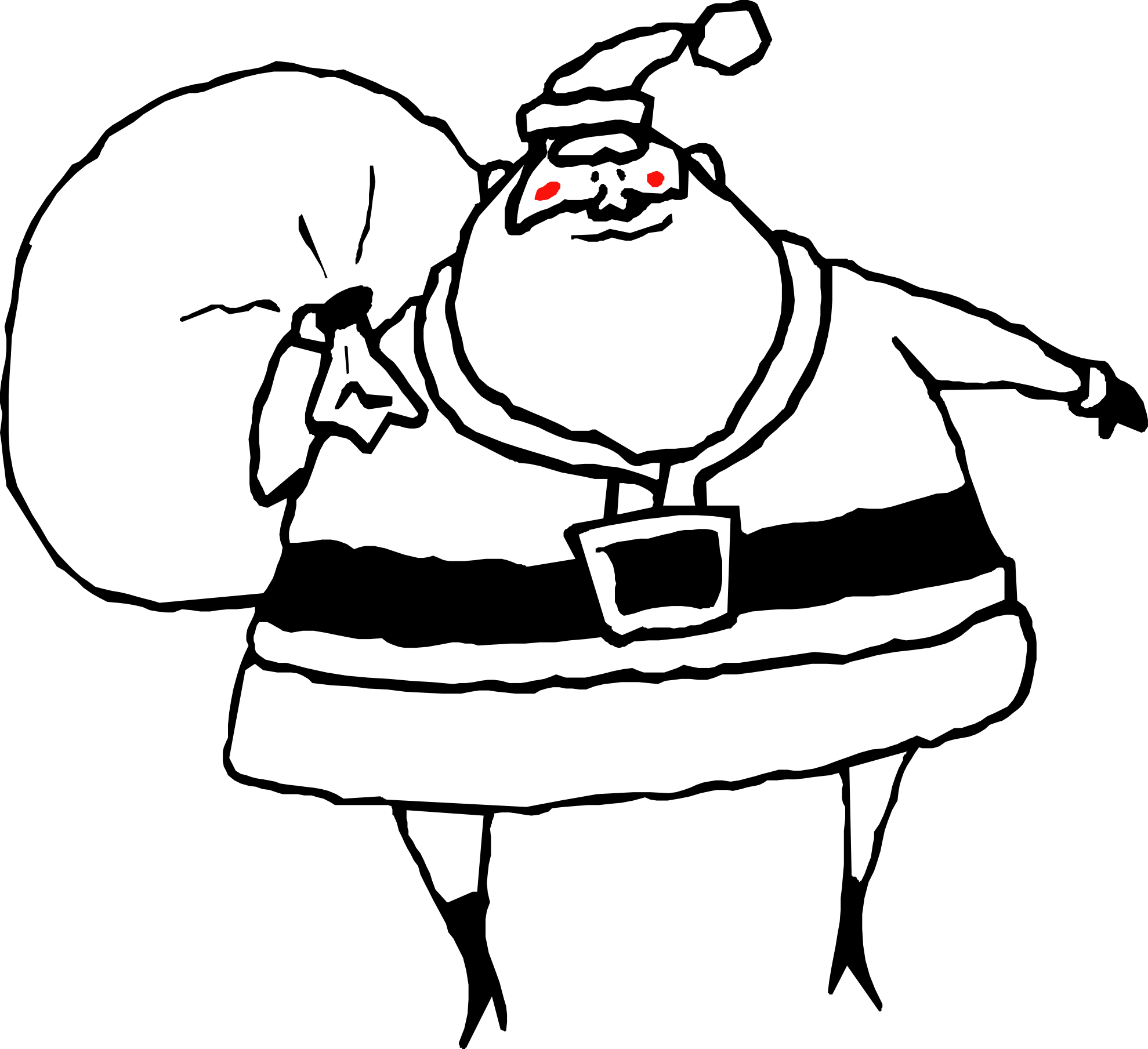 Black - Xmas Images Black And White (1979x1809)