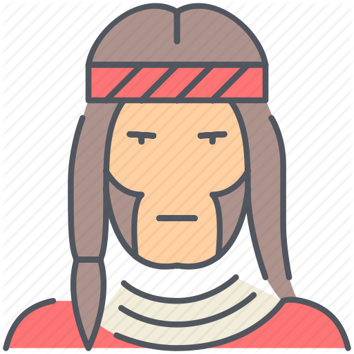 Wild West Clipart Indian - Illustration (512x512)
