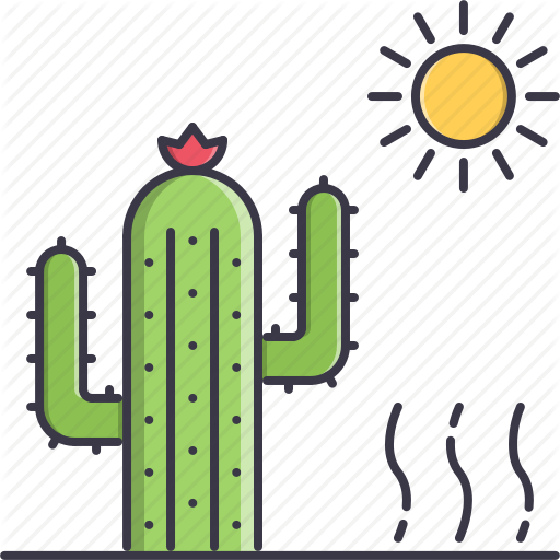 Cactus Clipart Wild West - Cactus Icons (512x512)