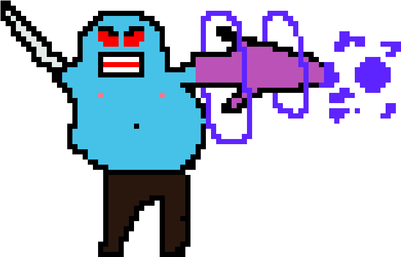 The Angry Fat Man - Cartoon (860x540)