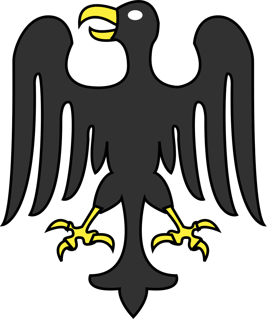 Meuble Héraldique Aigle Medieval - Meuble Héraldique Aigle Medieval (857x1024)