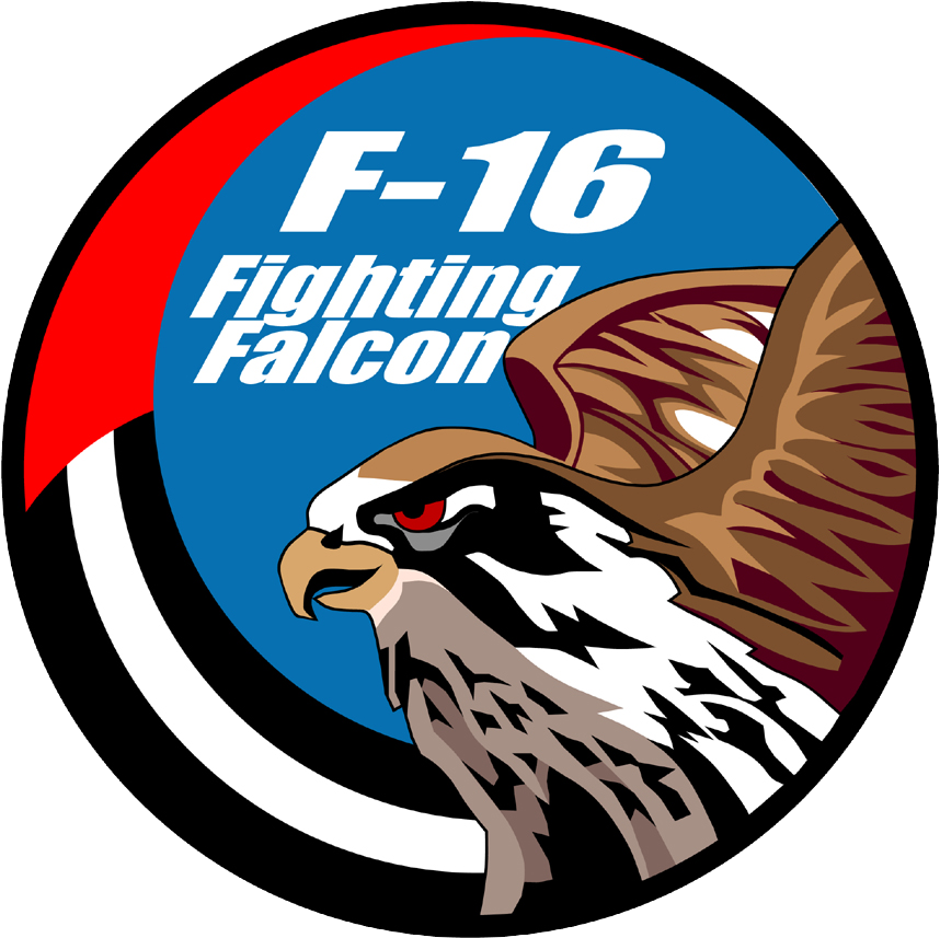 Middle Eastern F-16 Patch By Nineara - F 16 Patch Vector (1024x1024)