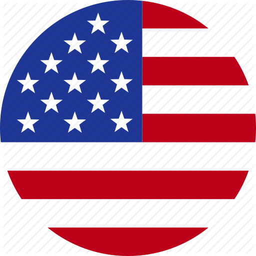 United States Of America - United States Flag Circle (512x512)