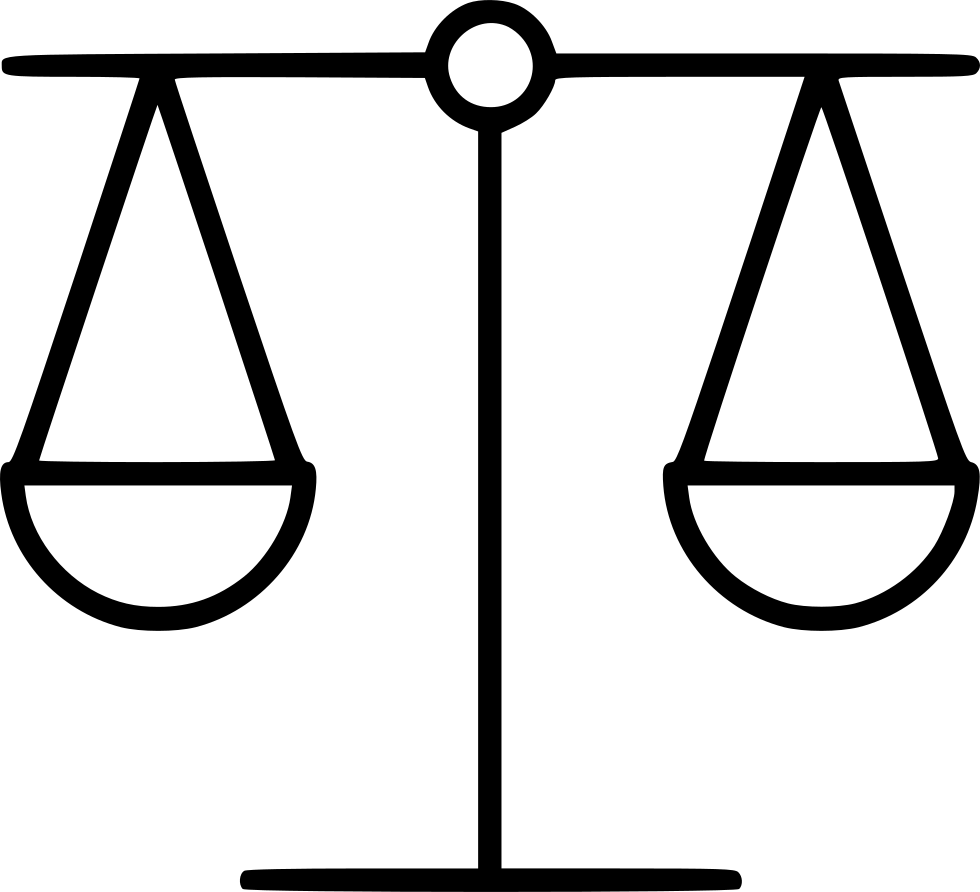 Balance Measure Measurement Weight Comments - Outline Of A Balance (980x892)