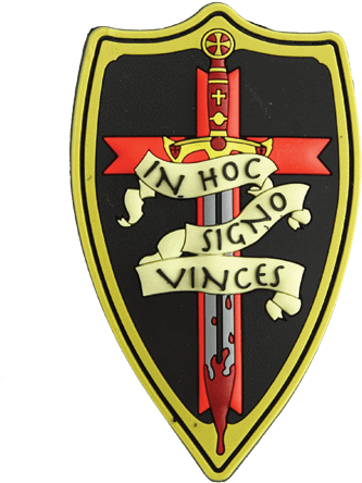 Coupons For Boyfriend, Knights Templar, Patches, Guns, - Knights Templar: In Hoc Signo Vinces (600x600)