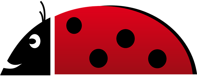 Ladybug, Beetle, Red, The Dots - Beetle (680x340)
