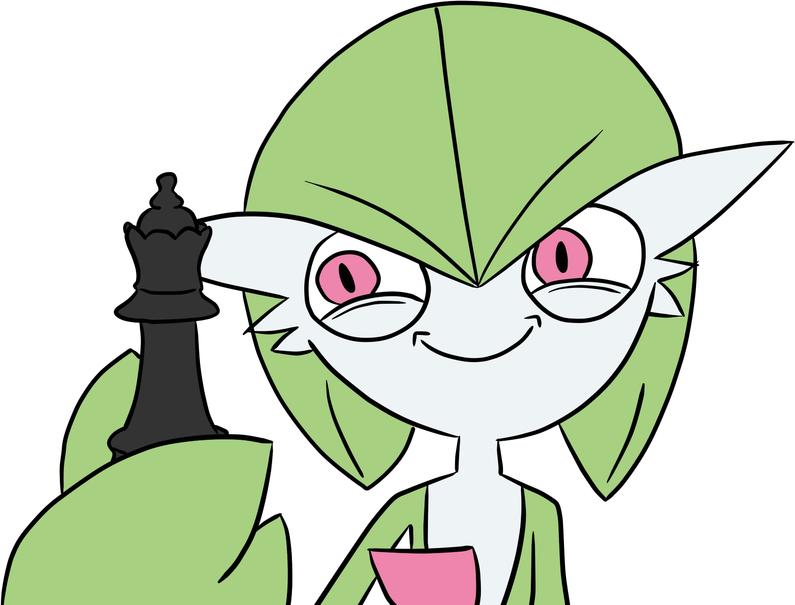 Posting Gardevoir And Thinking I Won't Find Out - Gardevoir Smug (1694x1277)