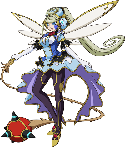 Trickstar Holly Angel Full View - Yugioh Trickstar Holly Angel (400x472)