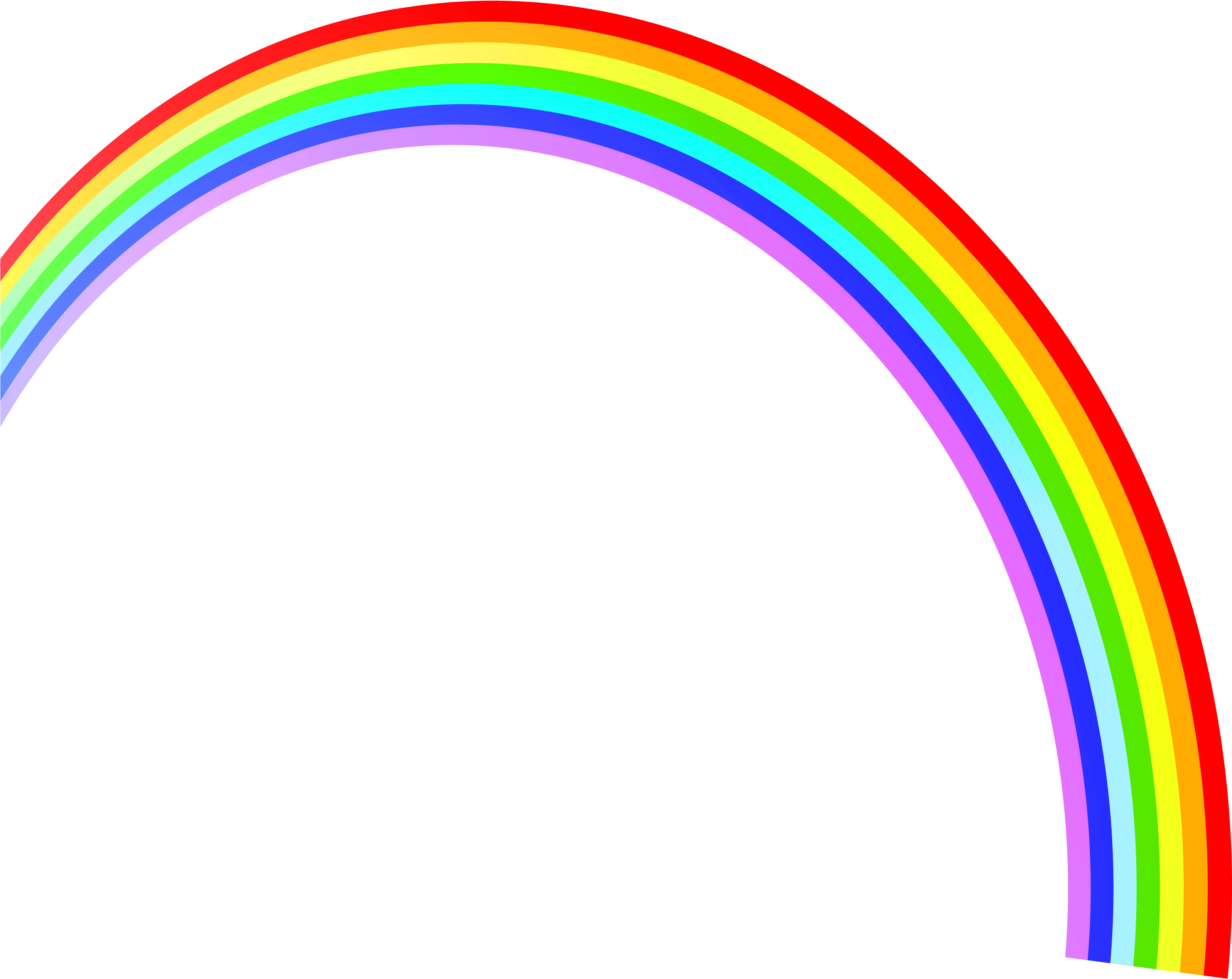 Rainbow Png Background Clipart - Rainbow Png Transparent Background (3319x2699)
