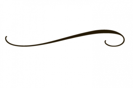 Line Clipart Accent - Black Line Png (450x300)