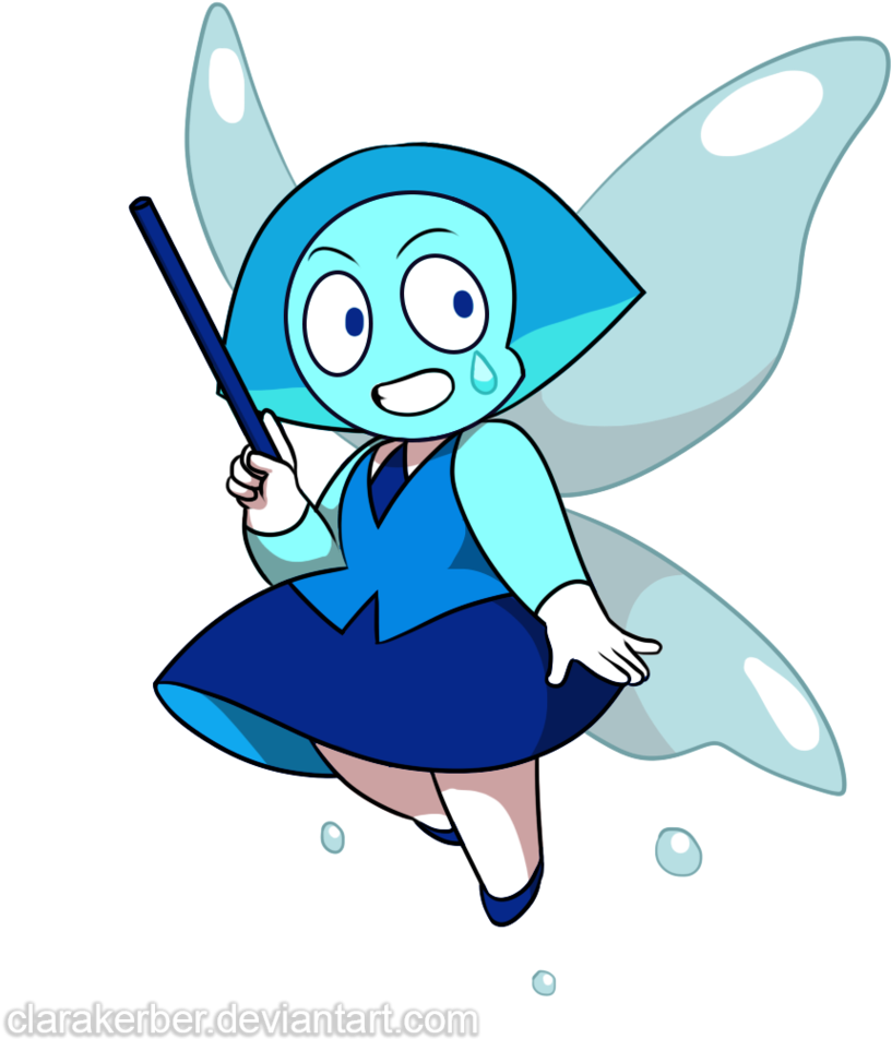 Aquamarine By Clarakerber Aquamarine By Clarakerber - Steven Universe Png Aquamarine (900x1000)
