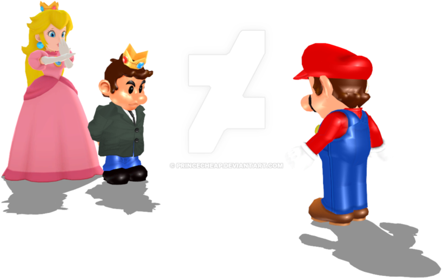 Princess Peach Clipart Princes - Princess Peach (999x799)