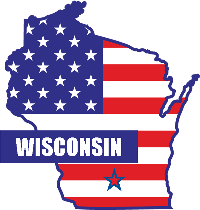 What's So Special About Wisconsin - Wisconsin State Flag (702x702)