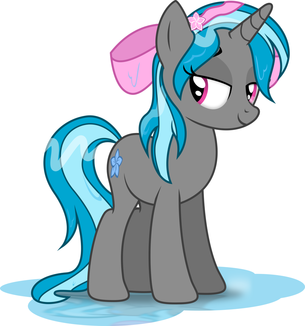 Wet Mane Starflower By Theshadowstone - Mlp Oc Starflower (1024x1094)