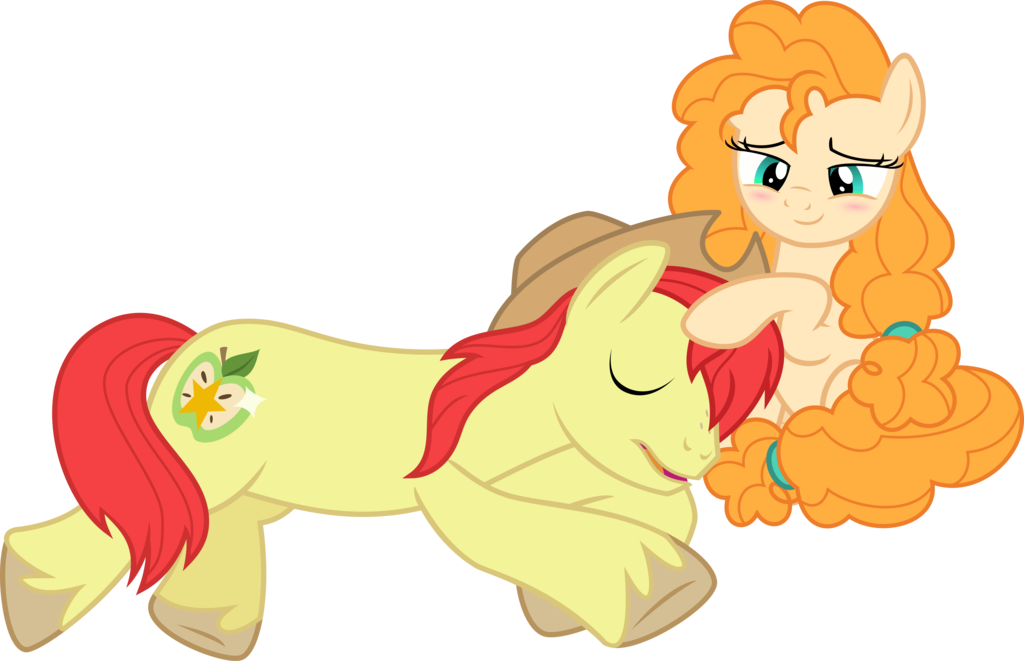 Bright Mac And Pear Butter Together By Comeha - My Little Pony: Friendship Is Magic (1024x661)