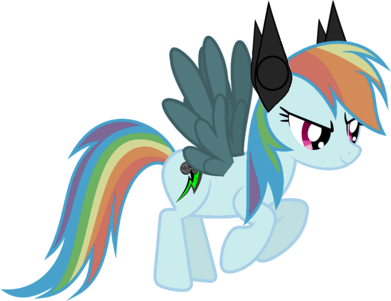 My Little Pony Friendship Is Magic Which Version Of - Mlp Elements Of Insanity Rainbine (833x615)