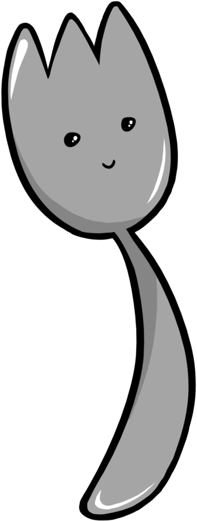 Sporky Avatar - Cute Spork (691x1156)