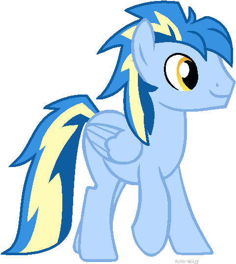 Lightning's New Mane By Faith-wolff - Pony (509x565)