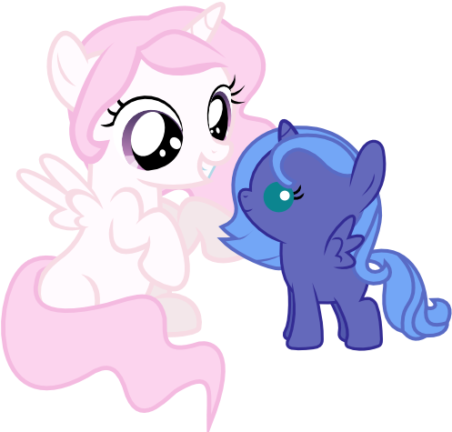 View Vs Download Ds - Princess Celestia (504x477)