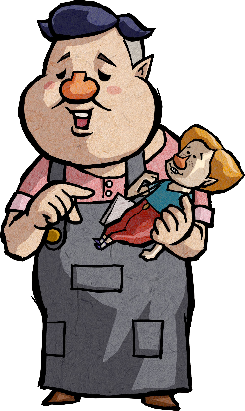 Zelda Wind Waker Orca (992x1667)