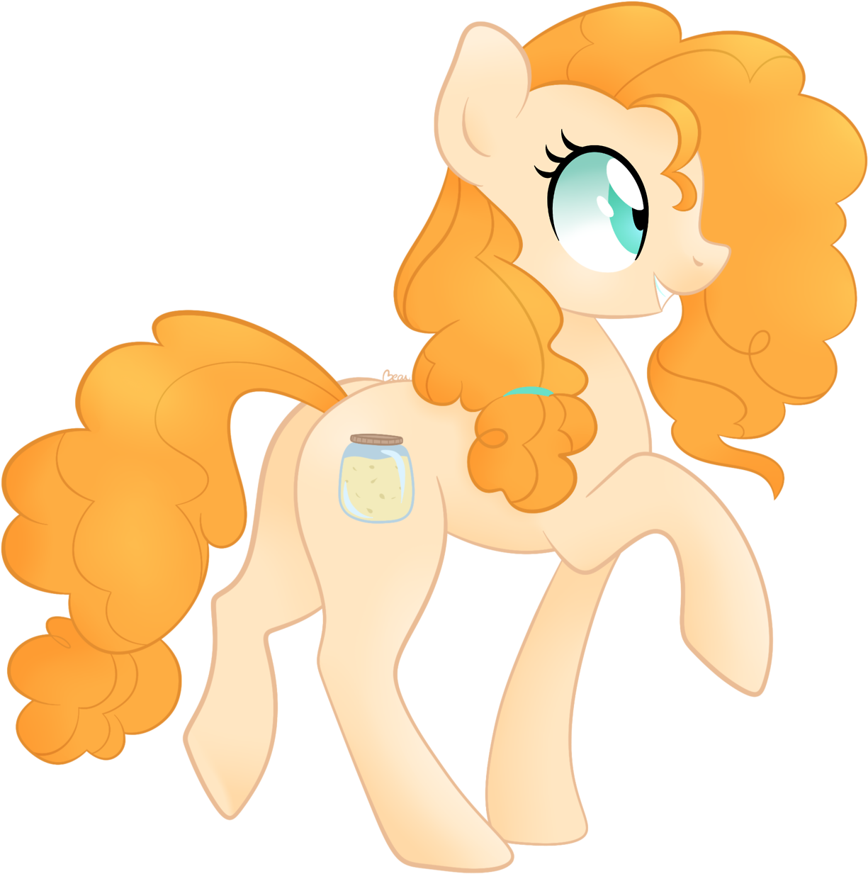 “bear Putter Pear Butter ” - Cartoon (1280x1280)