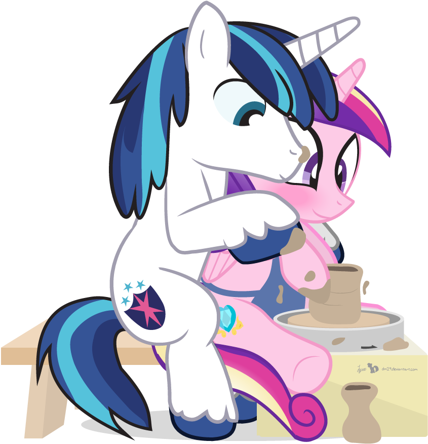 Dm29, Blushing, Ceramics, Clay, Female, Julian Yeo - Shining Armor (920x920)