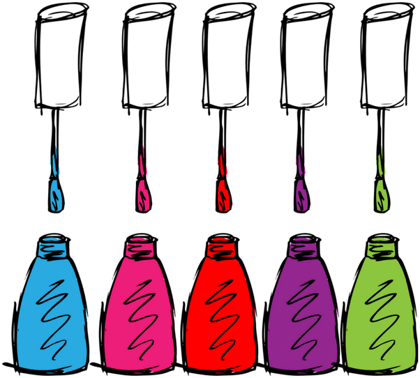 Do You Know What's In Nail Polish - Nail Polish Clip Art (720x554)