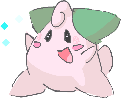 Shiny Cleffa By Ikpoke - Shiny Cleffa By Ikpoke (502x415)