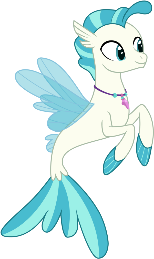 Sonofaskywalker, Male, Safe, Seapony , Simple Background, - Terramar Mlp (622x1024)