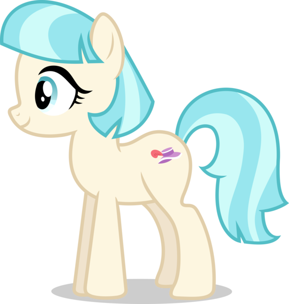 Luckreza8, Coco Pommel, Missing Accessory, Safe, Simple - My Little Pony Miss Pommel (570x600)