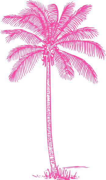 Azalea Coconut Palm Tree Clip Art At Clker - Good Morning Quotes 2018 (348x591)
