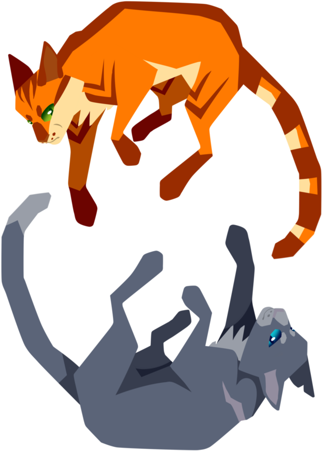 Fireheart And Bluestar By Tigerparadise - Bluestar (832x961)