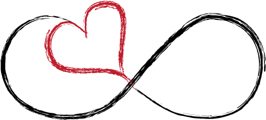 Infinity Clipart Means - Cute Symbols For Love (544x272)