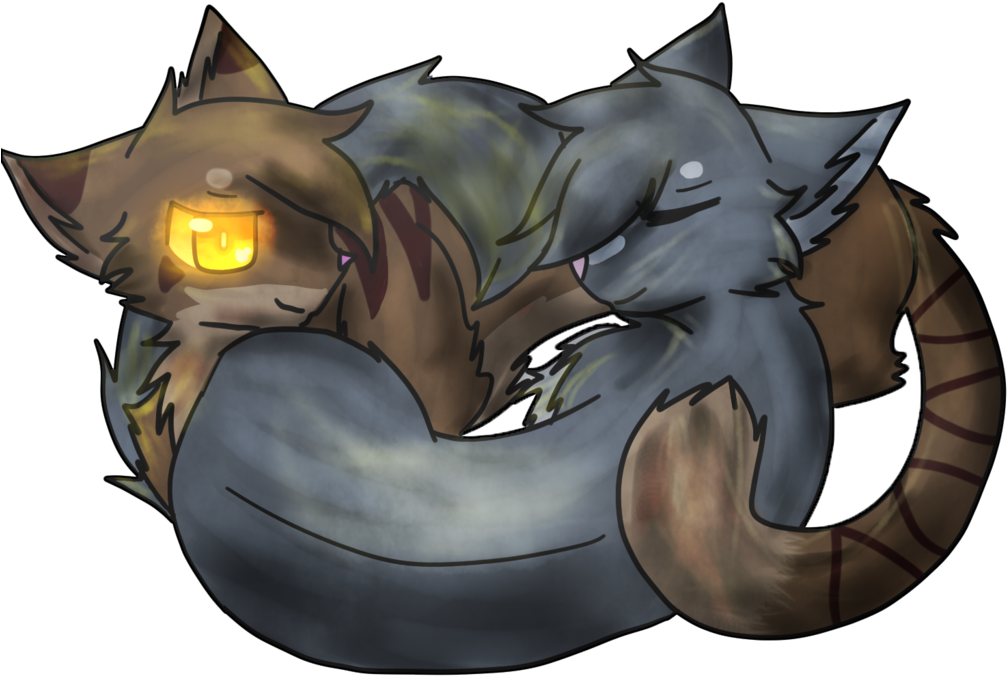 Cats}bluestar X Oakheart By 0xohalflight-1999ox0 - Warrior Cats Bluestar X Oakheart (1024x820)