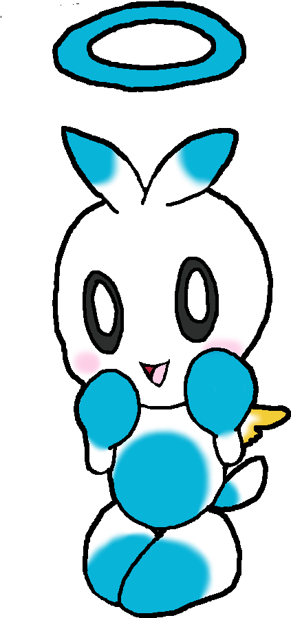 Line Art Cartoon Character Animal Clip Art - Chao (451x999)