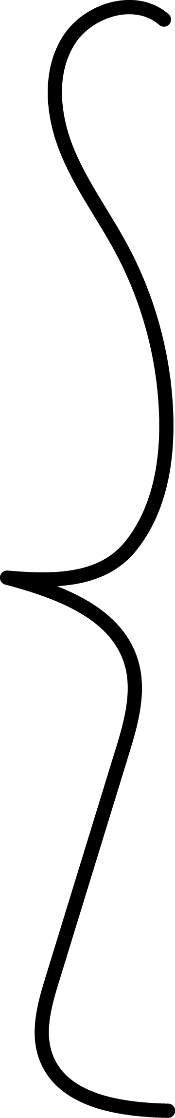 3/4 Cup Flour - Parentheses Png (360x2293)