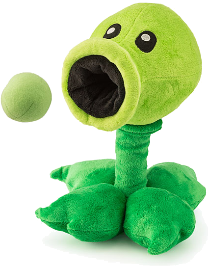 New Plants Vs Zombies Garden Warfare 2 Peashooter Popper - Plants Versus Zombies Plush (600x600)