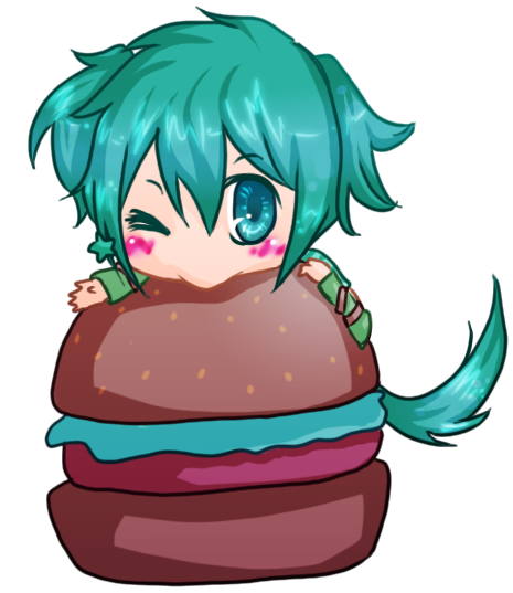 Om Nom Nom Nom Chibi - Om Nom Nom Chibi (465x537)