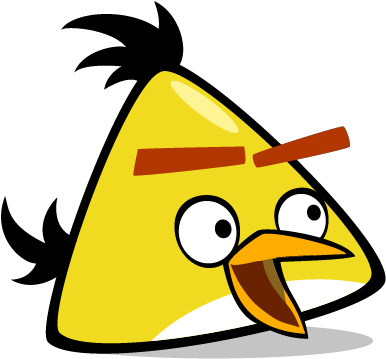 Surprised Chuck - Angry Birds Story Wiki Tyler (398x370)