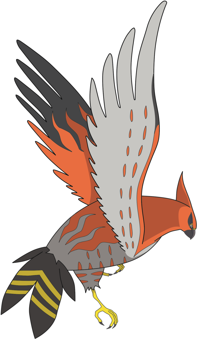 340059934992 - Talonflame Front View (900x1200)