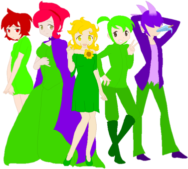 Zombies Garden Warfare- Human Squad By Heltetofanforever903 - Plants Vs. Zombies: Garden Warfare (400x341)