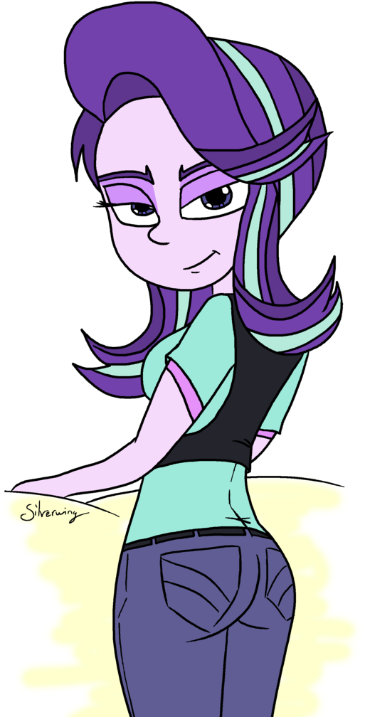 Silverwing, Ass, Bedroom Eyes, Clothes, Equestria Girls, - Comics (575x1024)