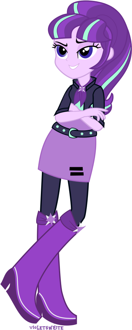 Violetswhite, Bedroom Eyes, Clothes, Equality, Equestria - Cartoon (478x1069)