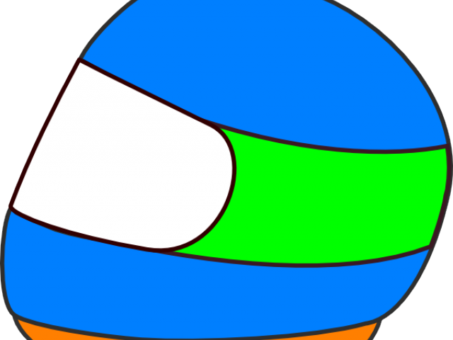 Helmet Clipart Race Car - Helmet Clipart Race Car (640x480)